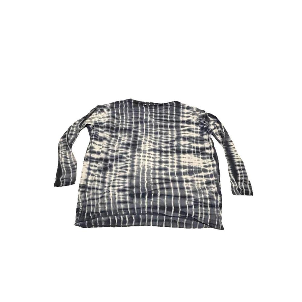 Lululemon Oversized Back In Action Shirt Women Size 4 Tie Dye‎ Long Sleeve H85